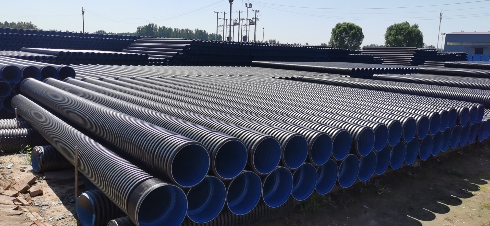 北京聯(lián)塑HDPE雙壁波紋管的材質(zhì)